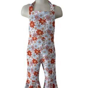 Halter Overall With Bell Bottoms, Size 2